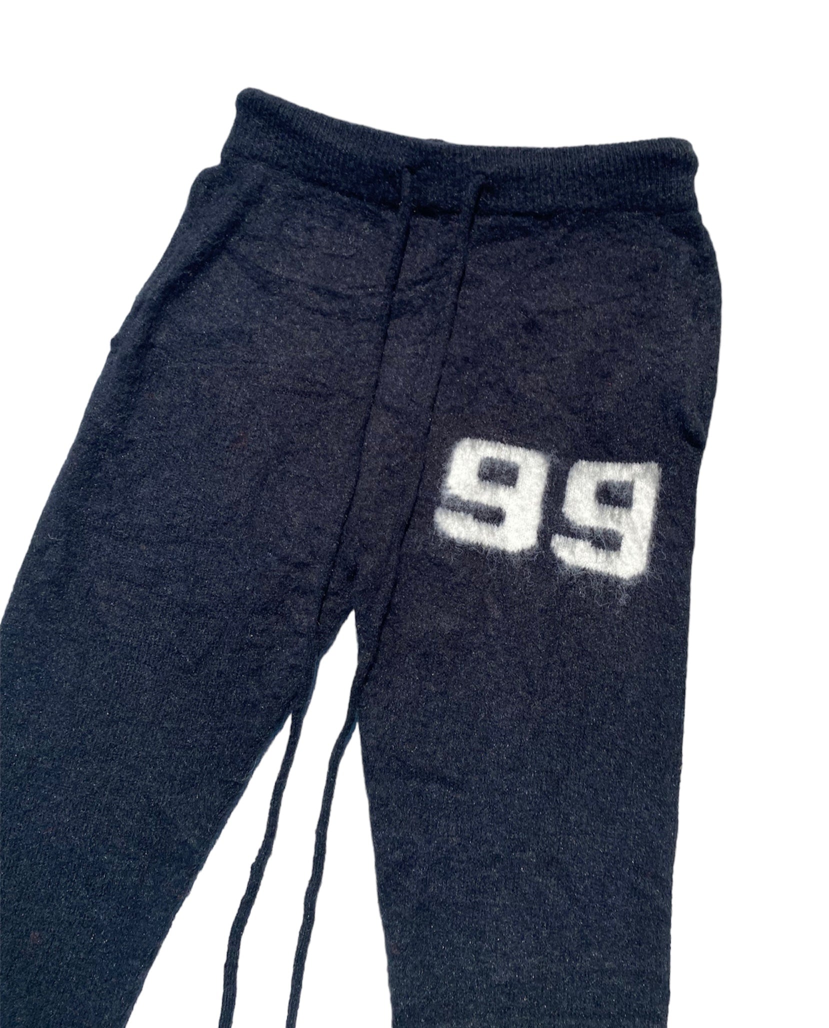 Mohair Pants Black
