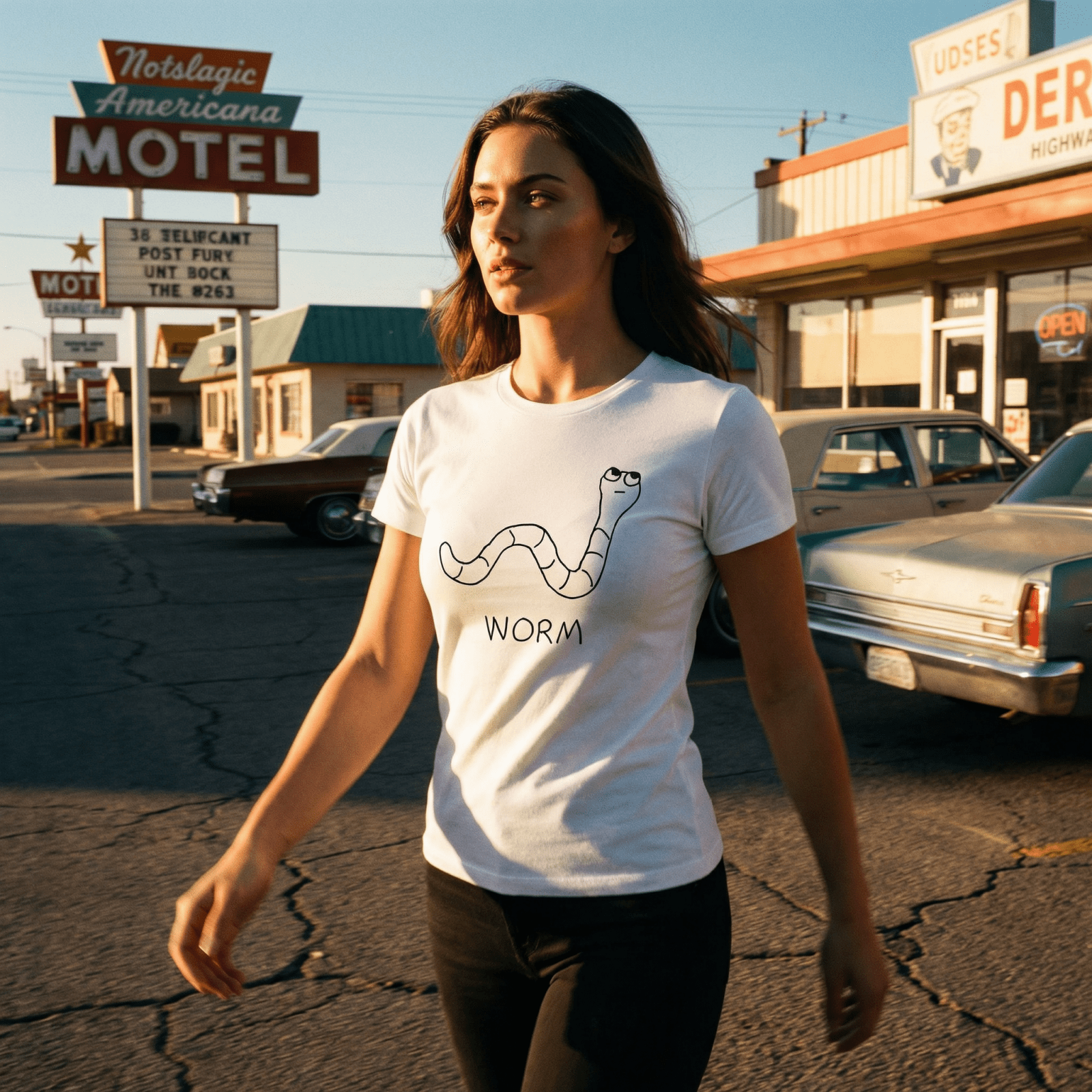 Worm - Women's Fitted Tee