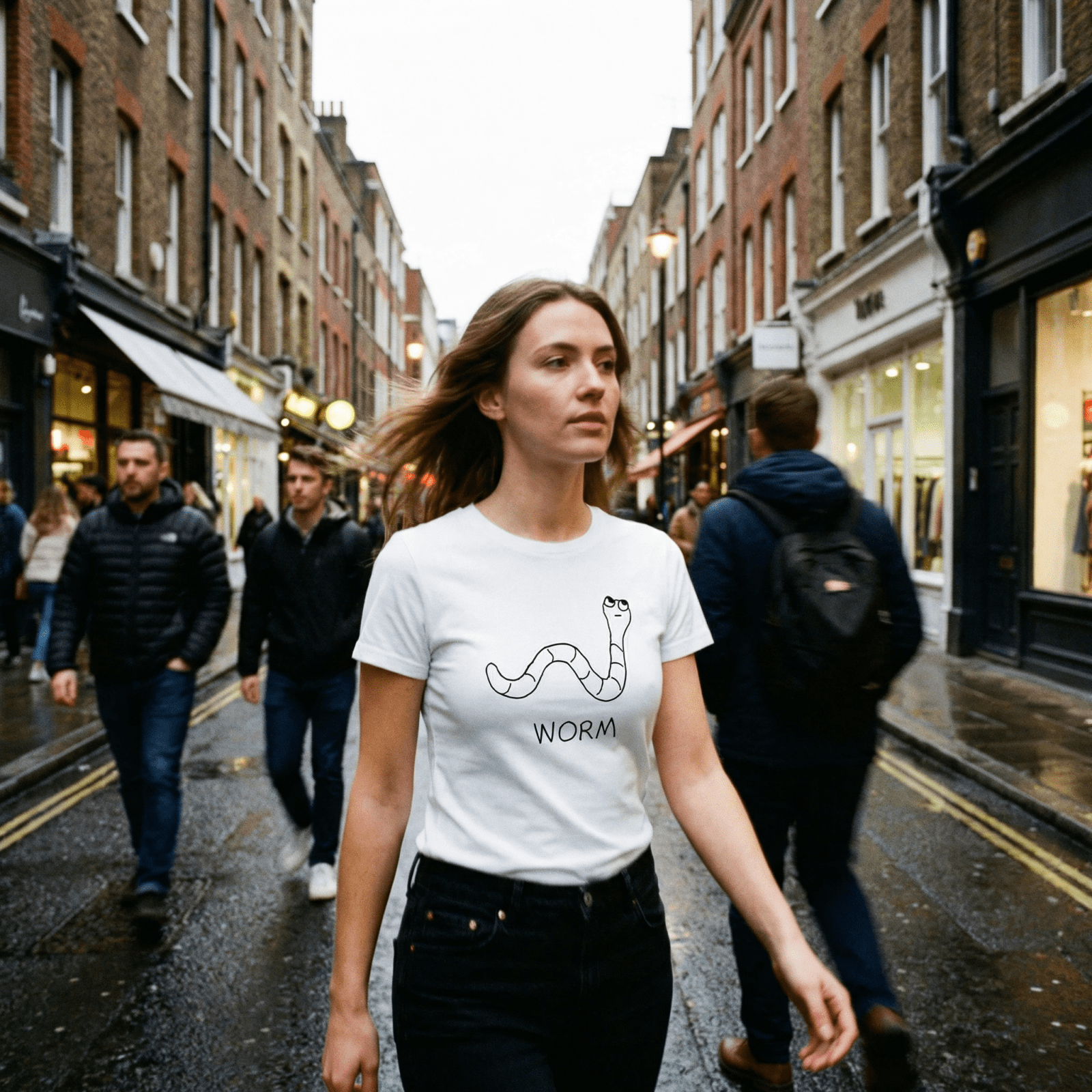 Worm - Women's Fitted Tee